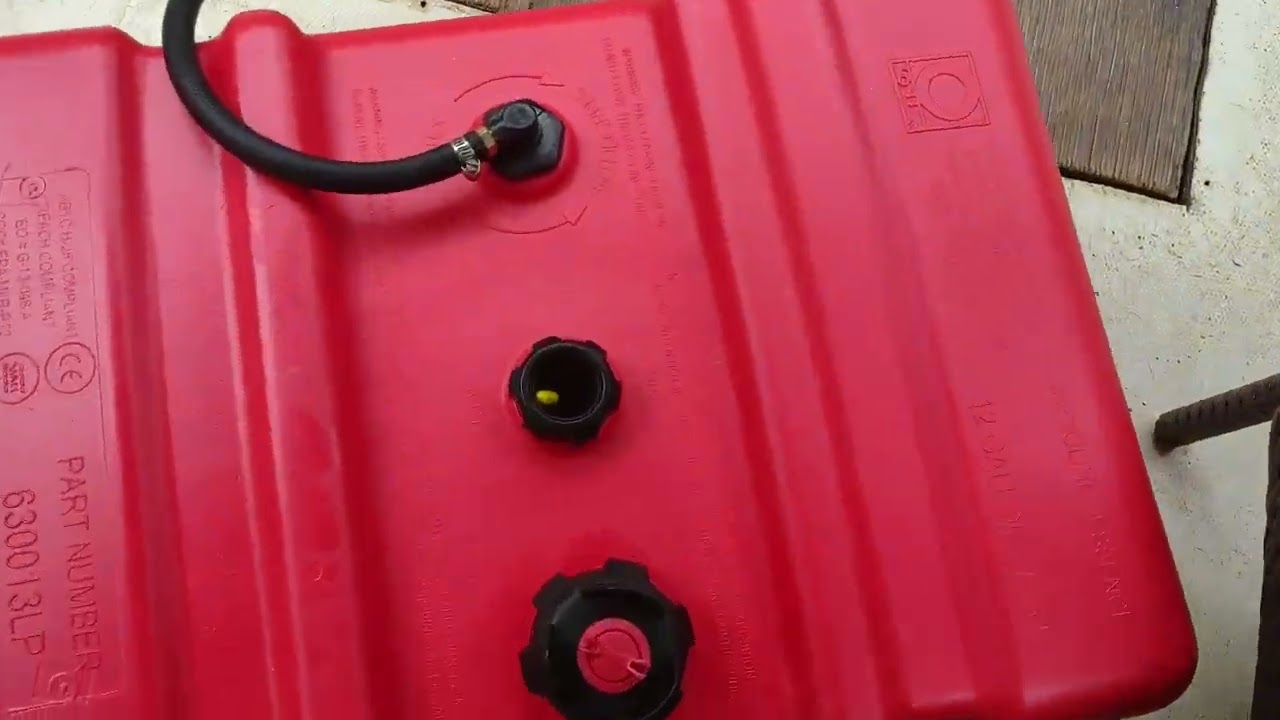 fuel tank install on boat