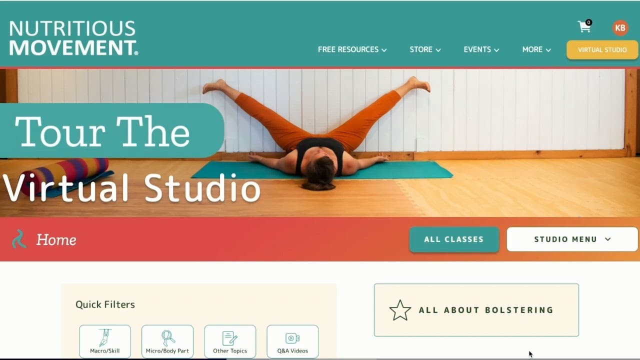 Nutritious Movement’s Virtual Studio Tour