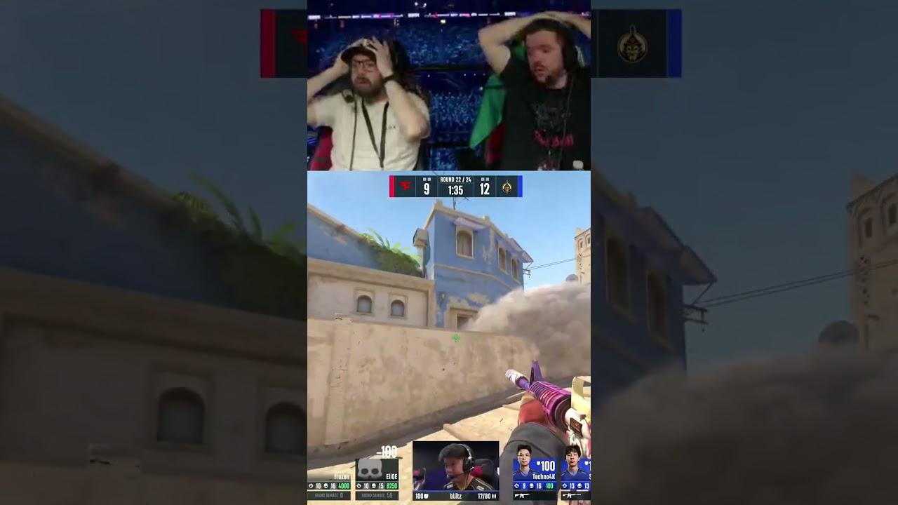 S1MPLE PINA IGUAL UM BAGRE E A FAZE VAI PRA CASA! 🐟🔥 #cs2 #faze #s1mple