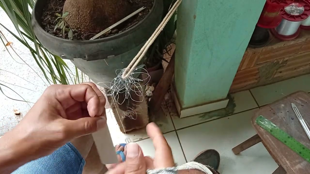 Tecendo minha primeira tarrafa 5 