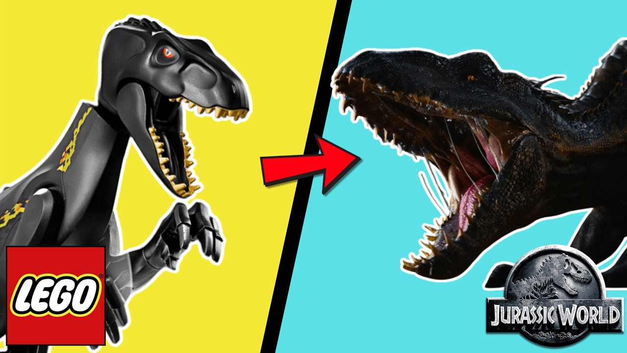 LEGO Jurassic World Dinos vs. Filme | 2015-2025 im Vergleich! 🦖🎥