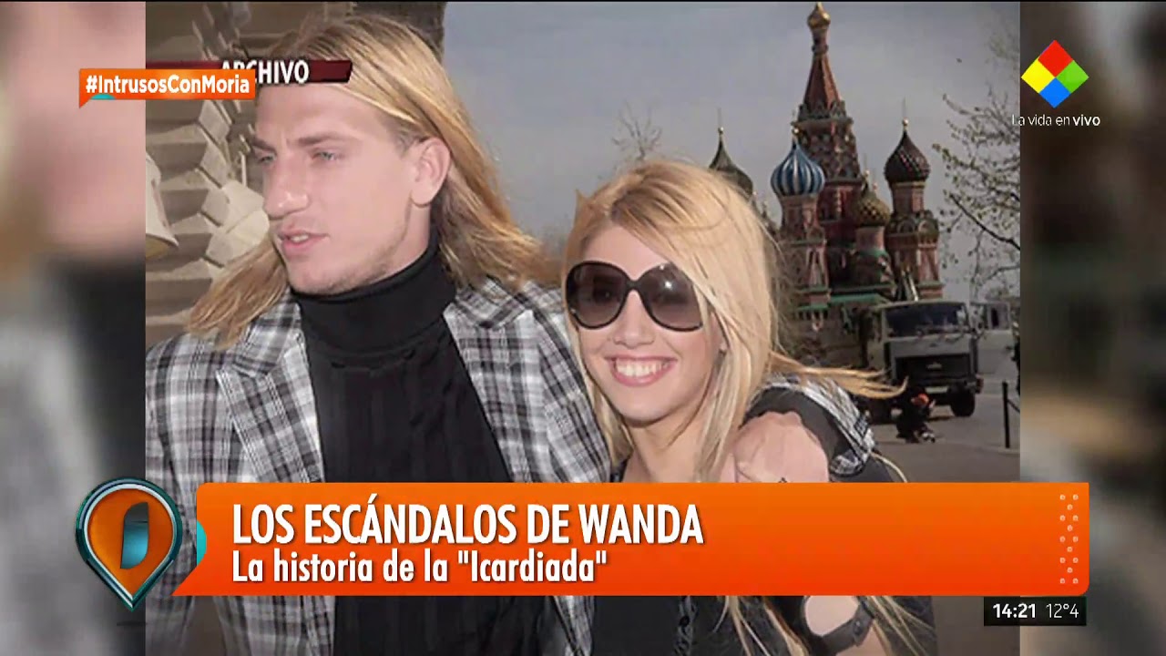 Los escándalos de Wanda: su casamiento con Maxi y la 