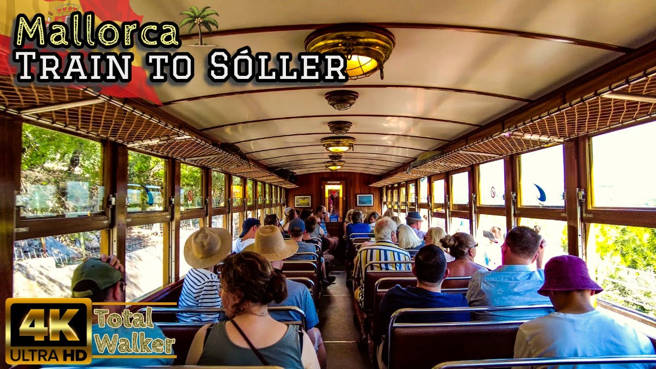 Historical Train Ride to Soller, Mallorca: A Journey Through Breathtaking Scenery and Rich History