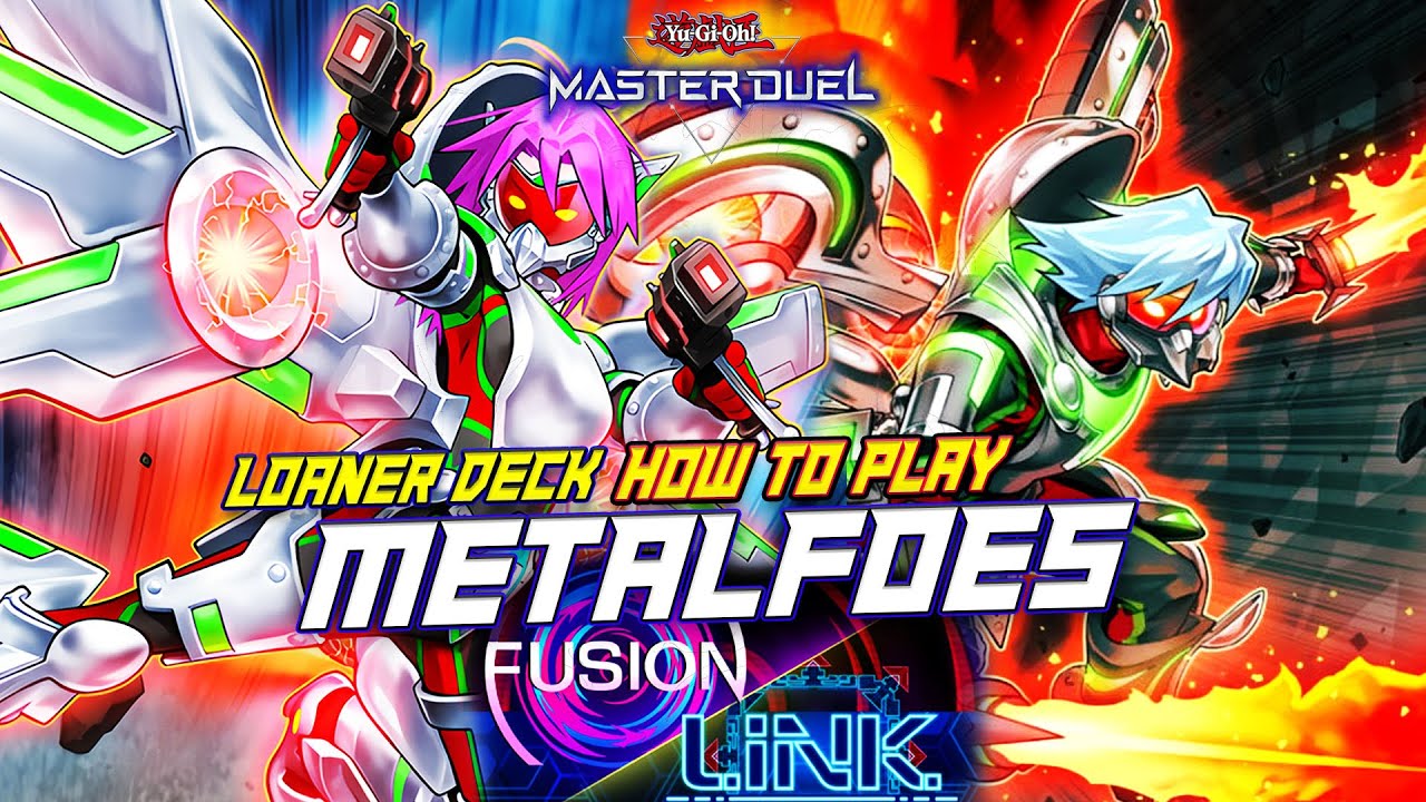 MASTER DUEL - HOW TO PLAY! LOANER DECK METALFOES - FUSION X LINK FESTIVAL JULY 2025