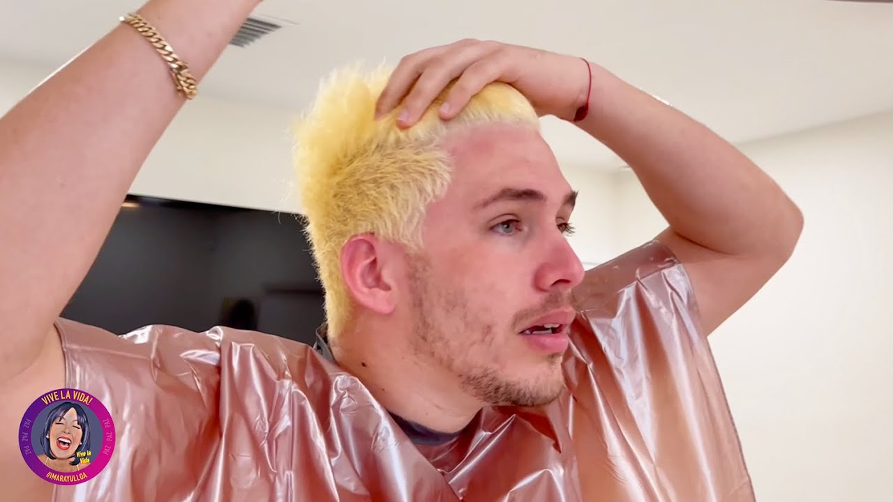 Imaray le pinta el pelo al primo!!😱