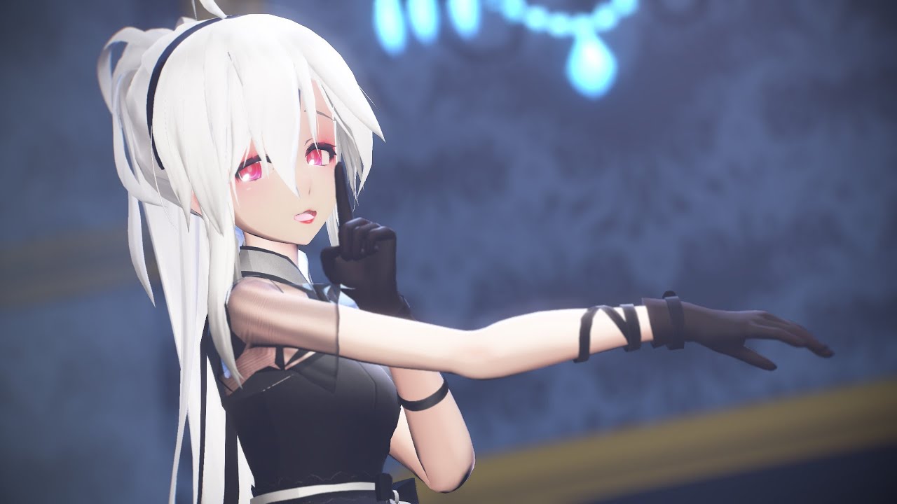 【MMD】ヒミツ【弱音ハク/Yowane Haku】