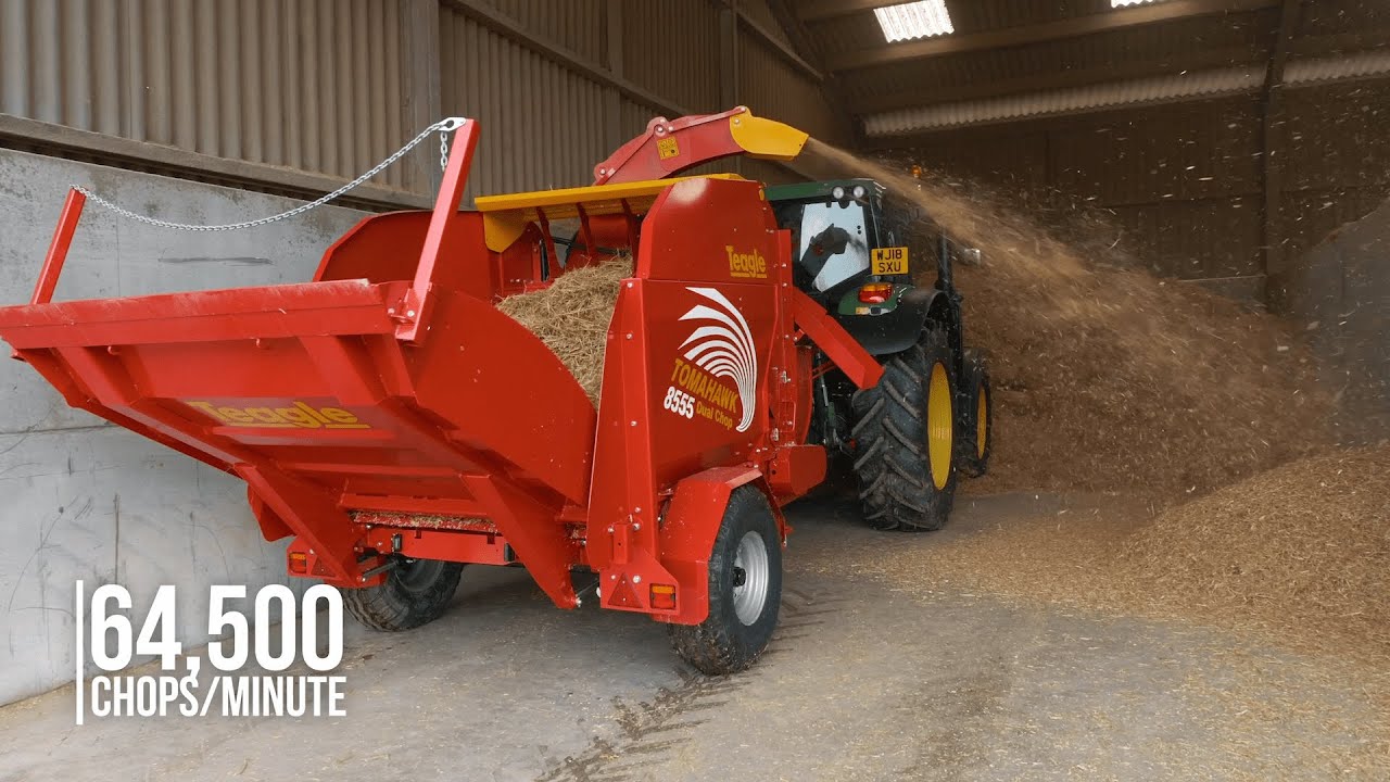 Tomahawk 8555 Dual Chop Bale Processor