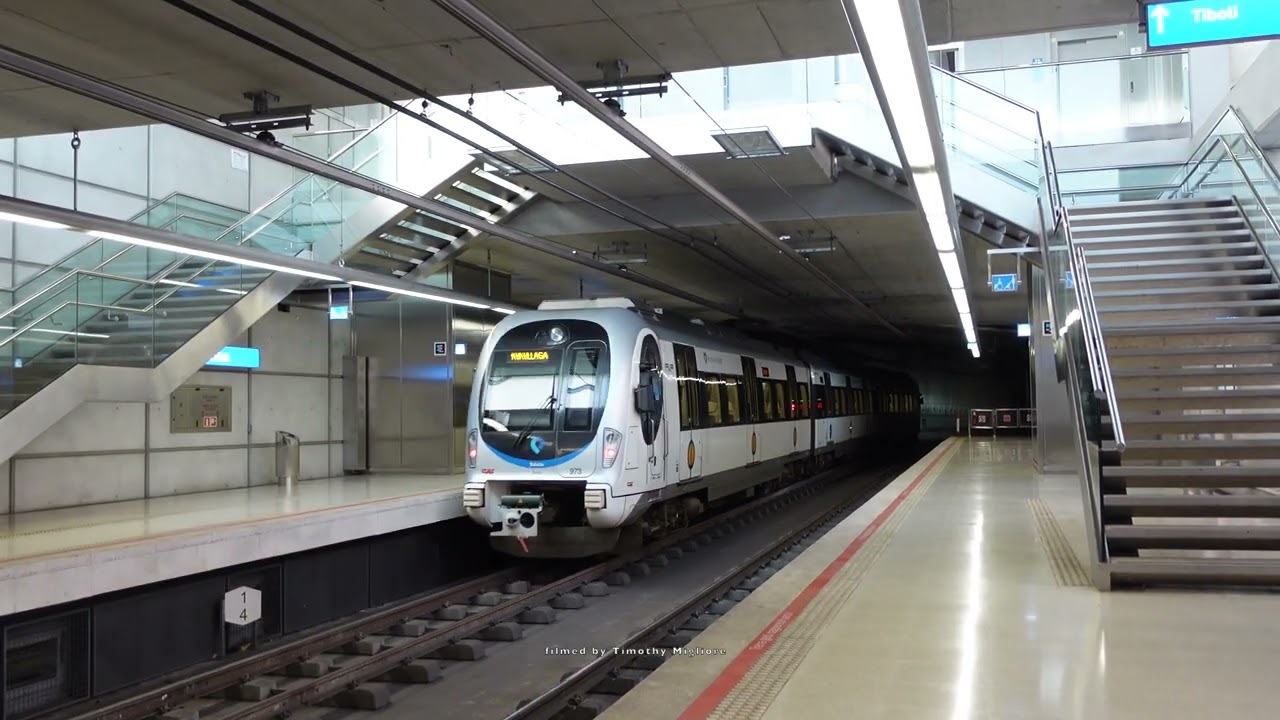 Euskotren in Bilbao, Spain - Are you a Train or a Metro? :O