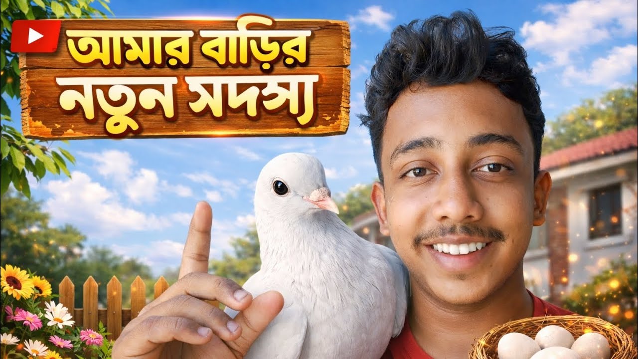 আমার বাড়ির নতুন ছোট সদস্যরা। 🐣 #vairalvidio #kobutor #pigion #ytvideo #longvideo 
