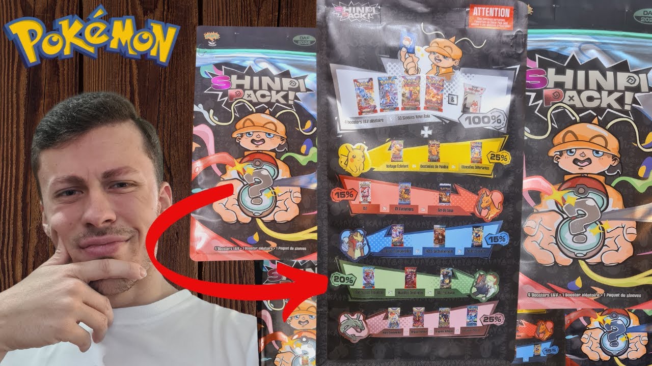 J'ouvre le SHINPI PACK 2025 de Kiibiki !!