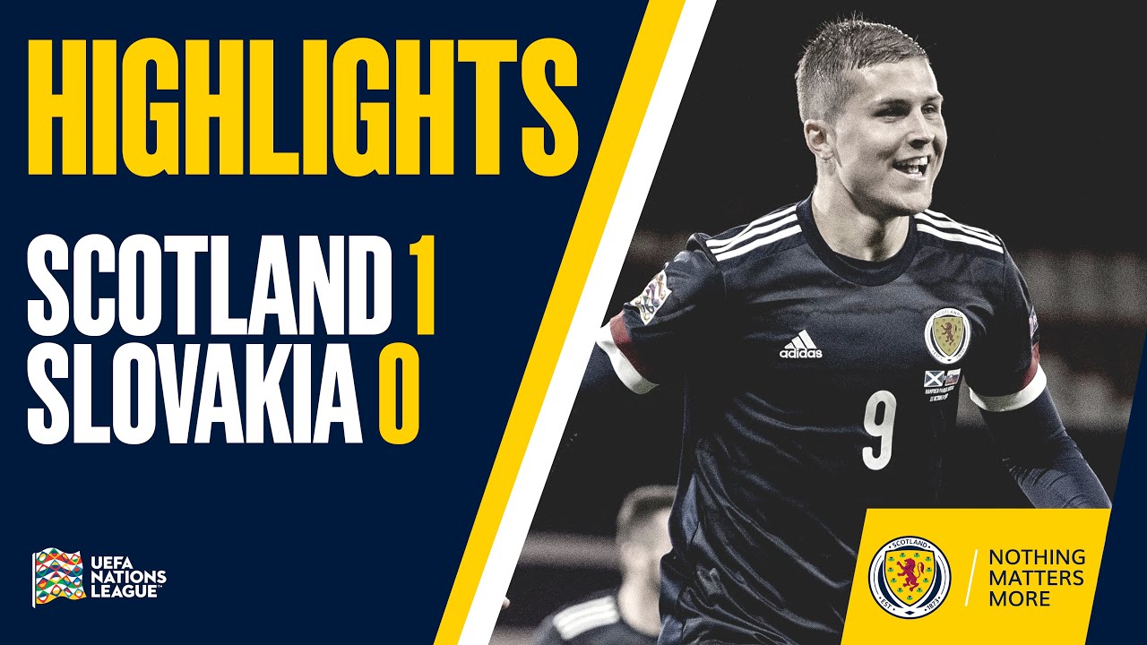 HIGHLIGHTS | Scotland 1-0 Slovakia | UEFA Nations League 2020