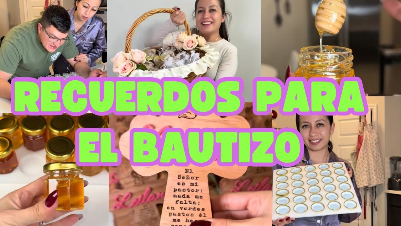 Recuerdos para el bautizo/mariajessica 🫶🏻 #blog #familia #fiesta #padrinos #bautizo #storytime #amor