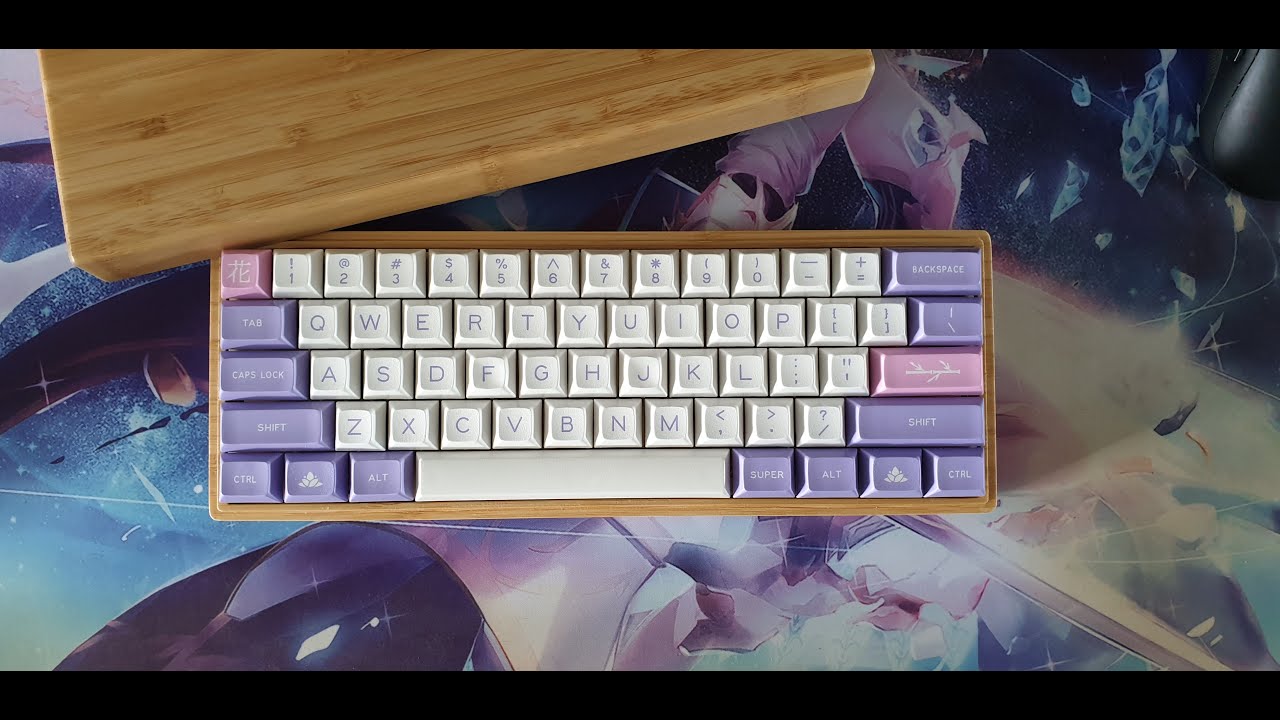 KBDfans Bamboo Case Keyboard
