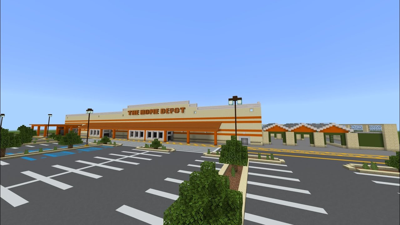 Minecraft - City Of Evansburg - Episode 36 - The Home Depot! (Timelapse)