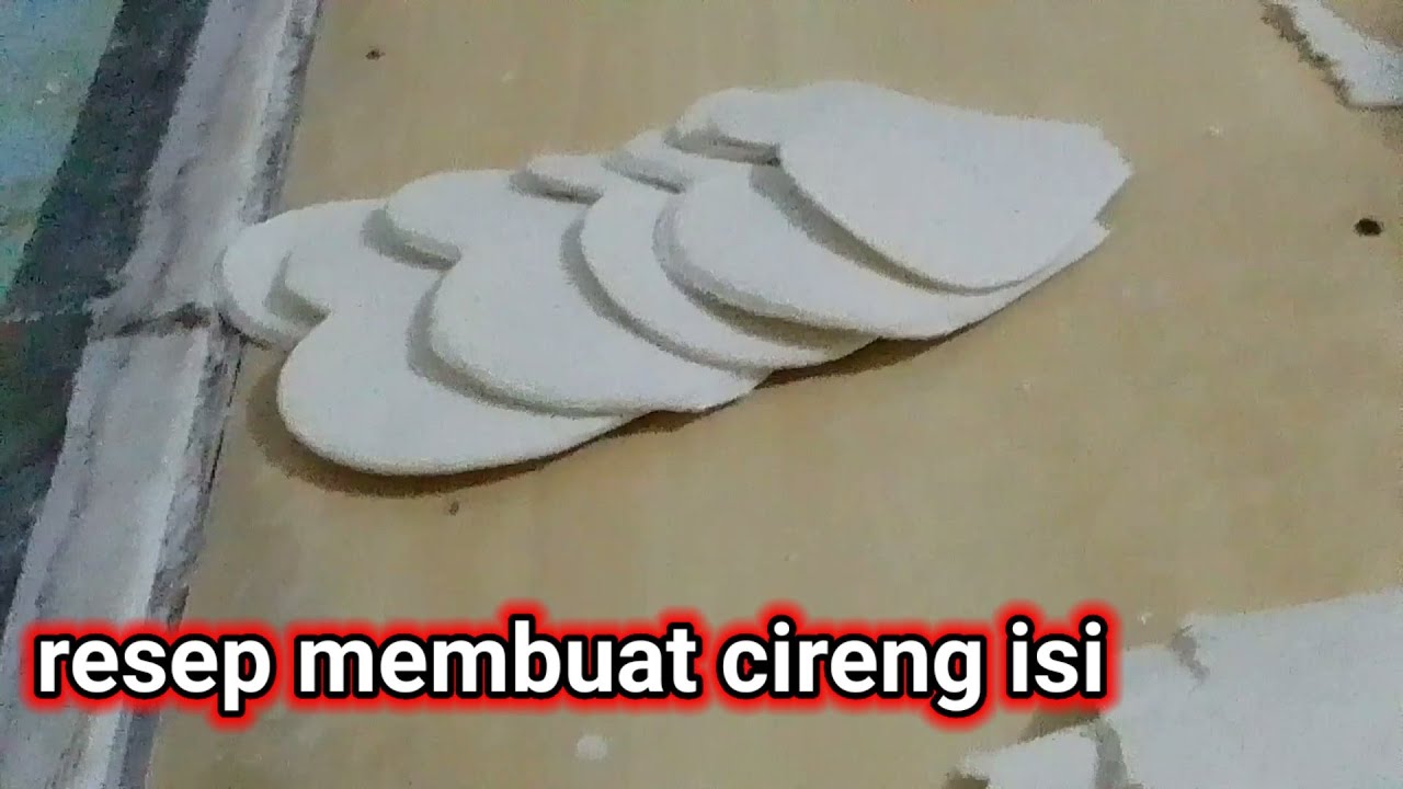 tutorial resep cara membuat cireng isi