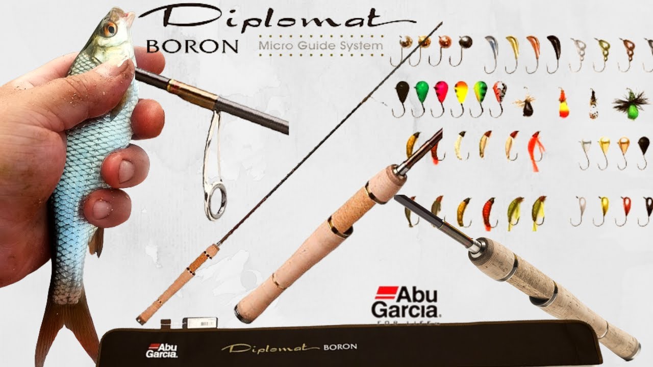 Мормишинг c Abu Garcia DIPLOMAT BORON DBS 612XUL