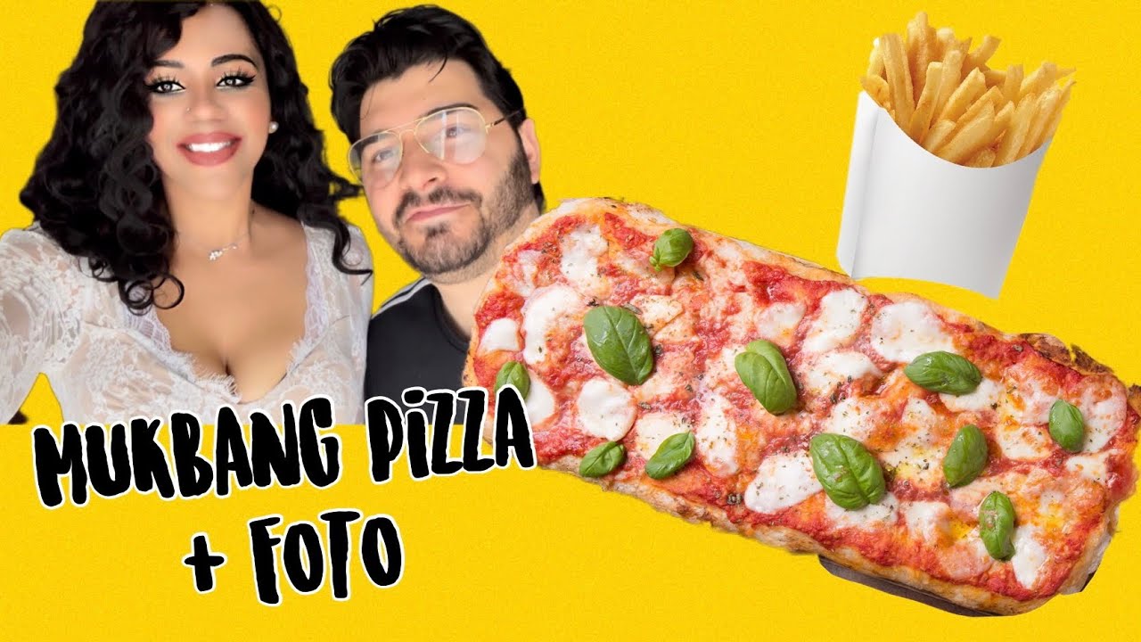 MUKBANG PIZZA alla pala EATING SHOW ITA 🍕+ VI RACCONTIAMO I FATTI NOSTRI ep.2