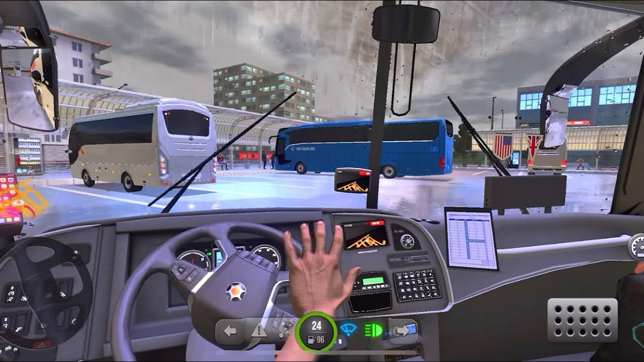 Bus Simulator Ultimate Mobile Gameplay - Ladakh to Nagpur Driving | Bus Games