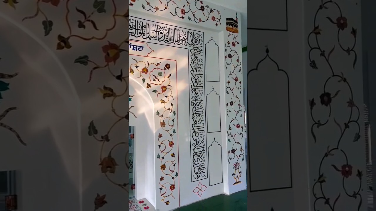 White Marble Inlay Work On Dargah Gateway, Mob. 9571066808, 7737861560 #shorts