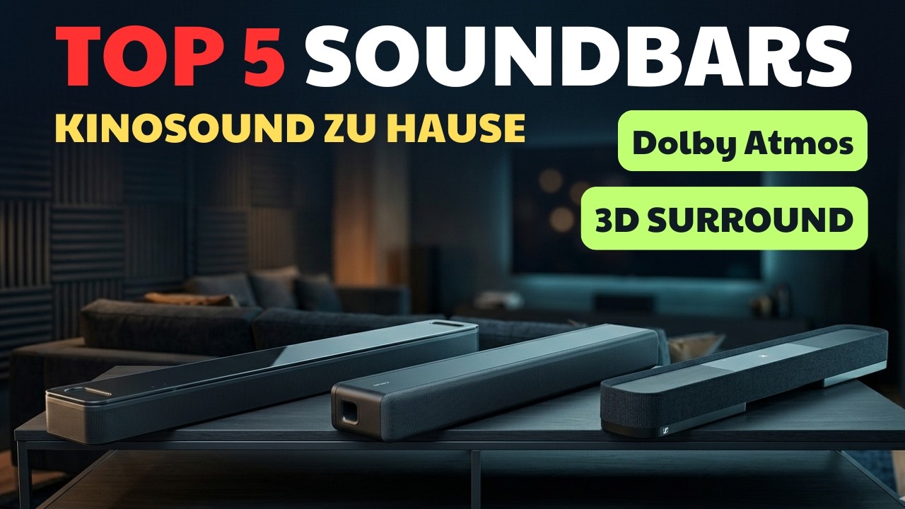 Diese 5 Soundbars verwandeln deinen TV in ein Heimkino! (2026)