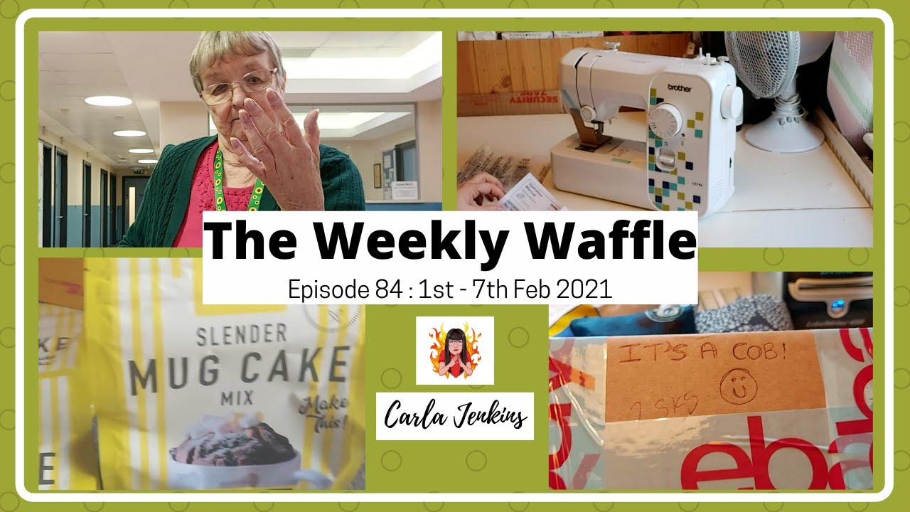 THE WEEKLY WAFFLE EP: 84 - I got the sewing machine out!