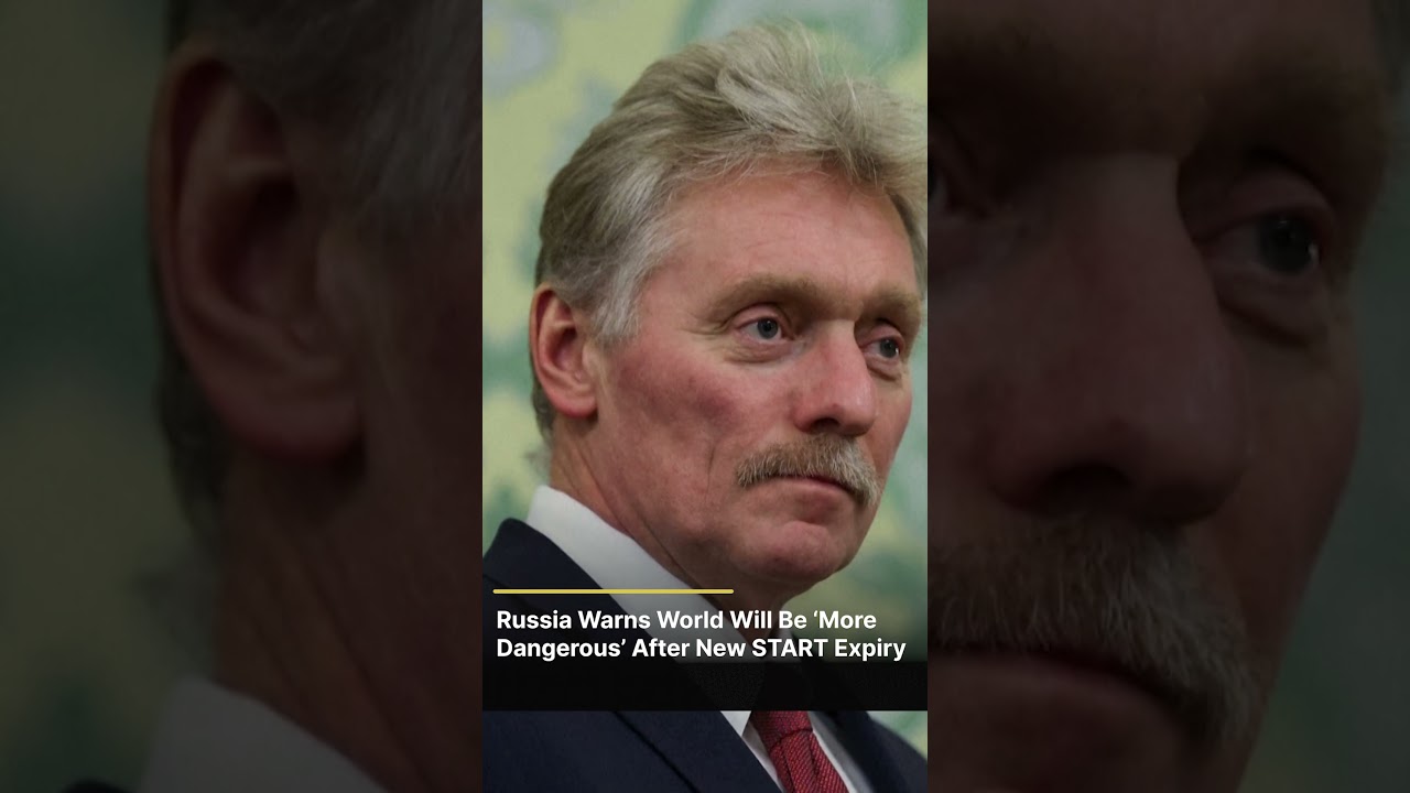 Kremlin: World Unsafe as Nuclear Pact Shrinks Like 'Shagreen Skin' | DWS NEWS | AH1I