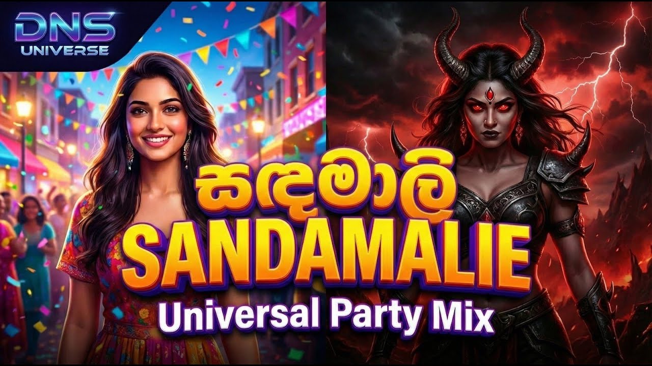 Sandamali | සඳමාලි -Indian ✕ Western Party Mix | New Technology Sinhala Remake