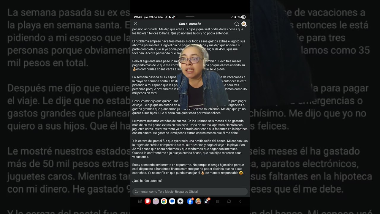 Mi esposo se está endrogando por sus hijos y yo estoy pensando en divorciarme de él 
