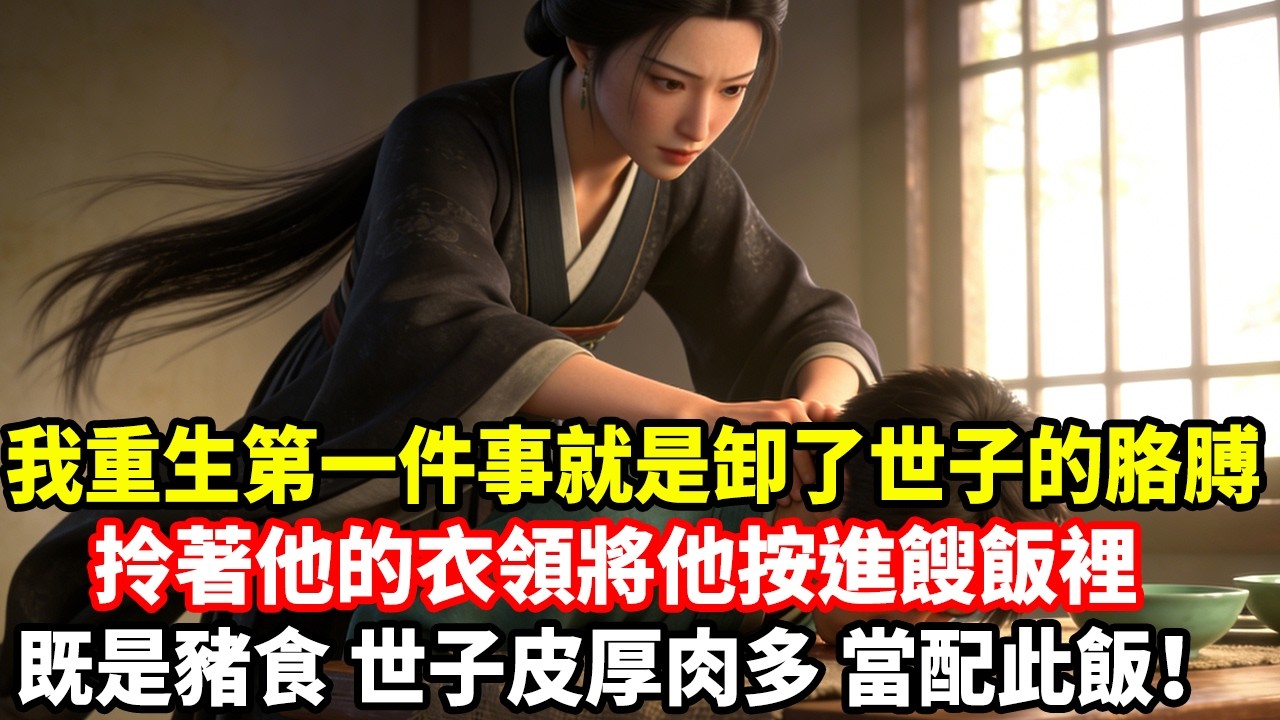 我重生第一件事就是卸了世子的胳膊，拎著他的衣領將他按進餿飯裡，既是豬食，世子皮厚肉多當配此飯！