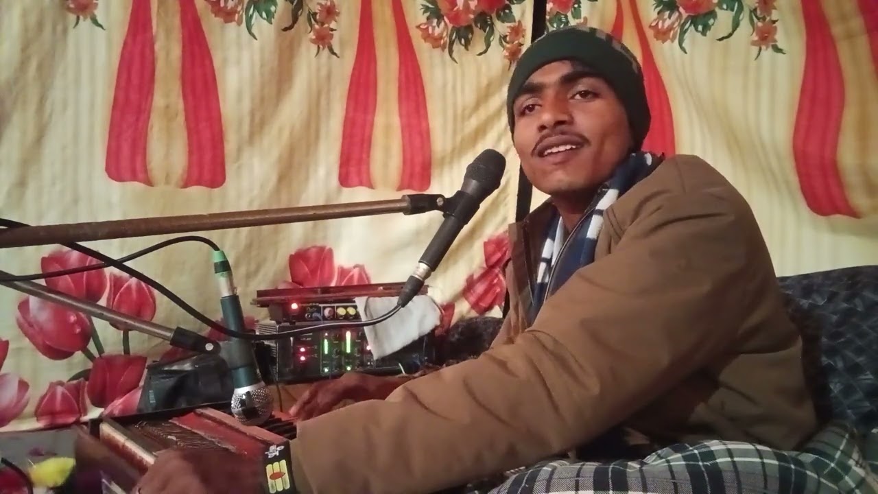 हेली भजन गायक राजूराम जी सादोलाई ढोलक पर कोंजू खां गडियाला