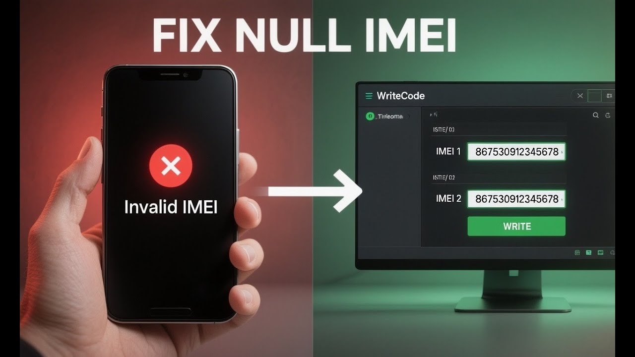 Free MTK IMEI Repair Tool! Fix Null IMEI & Baseband (WriteCode Guide)