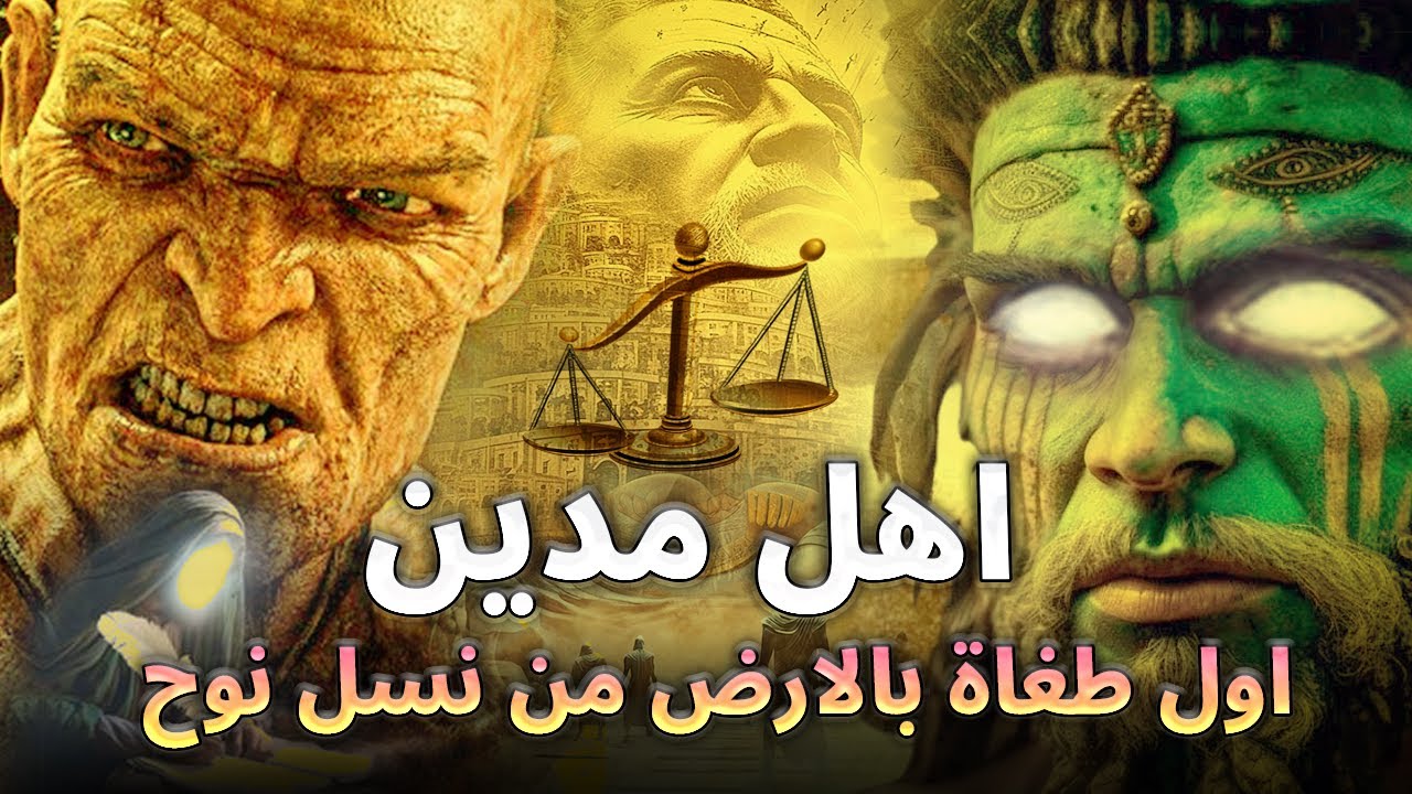 قصص من القران , اهل مدين ,اول من غش بالميزان  بعد طوفان نوح العظيم , وسر نزول انواع من العذاب عليهم؟