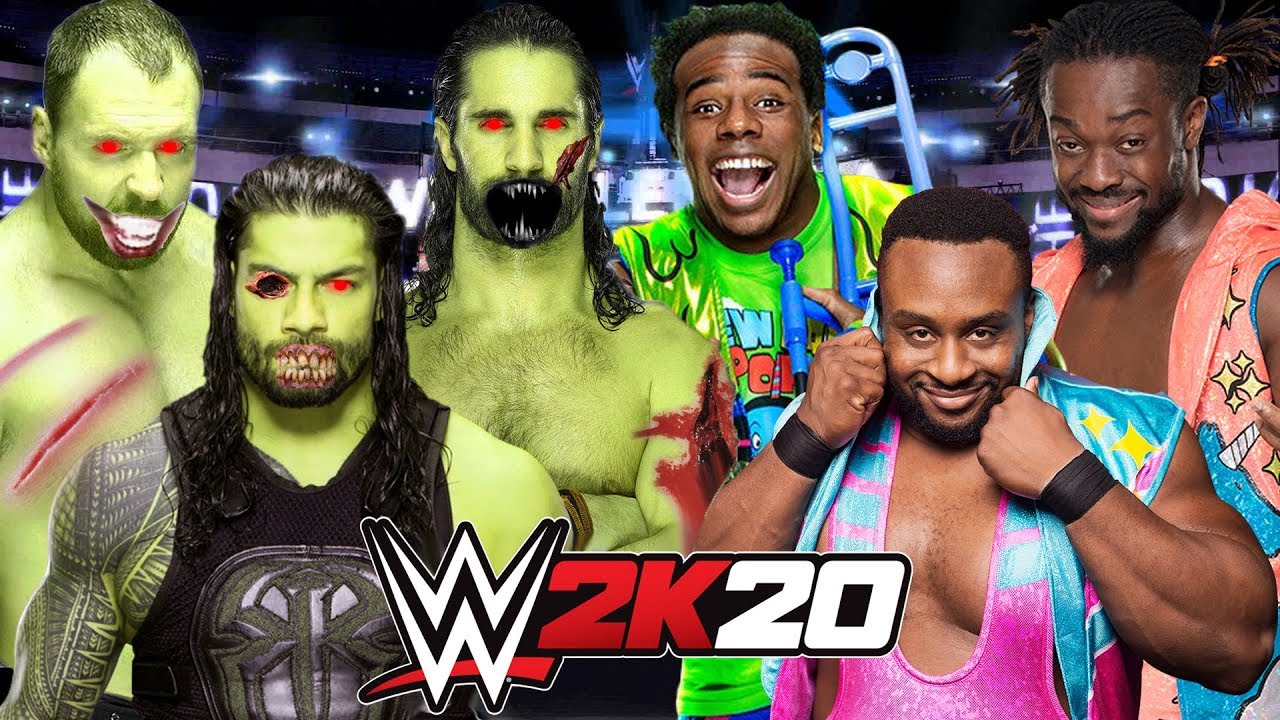 *WWE 2K20* THE UNDEAD SHIELD vs THE NEW DAY