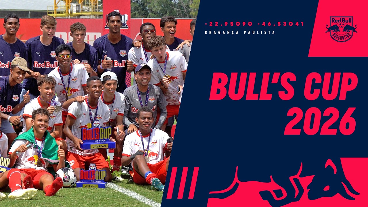 BULL'S CUP 2026 - Veja como foi a competição sub-16 realizada no CPD do Red Bull Bragantino