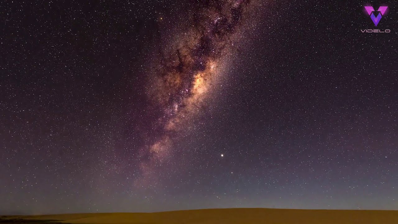 Filman la vía láctea sobre el cielo de Tasmania en time-lapse
