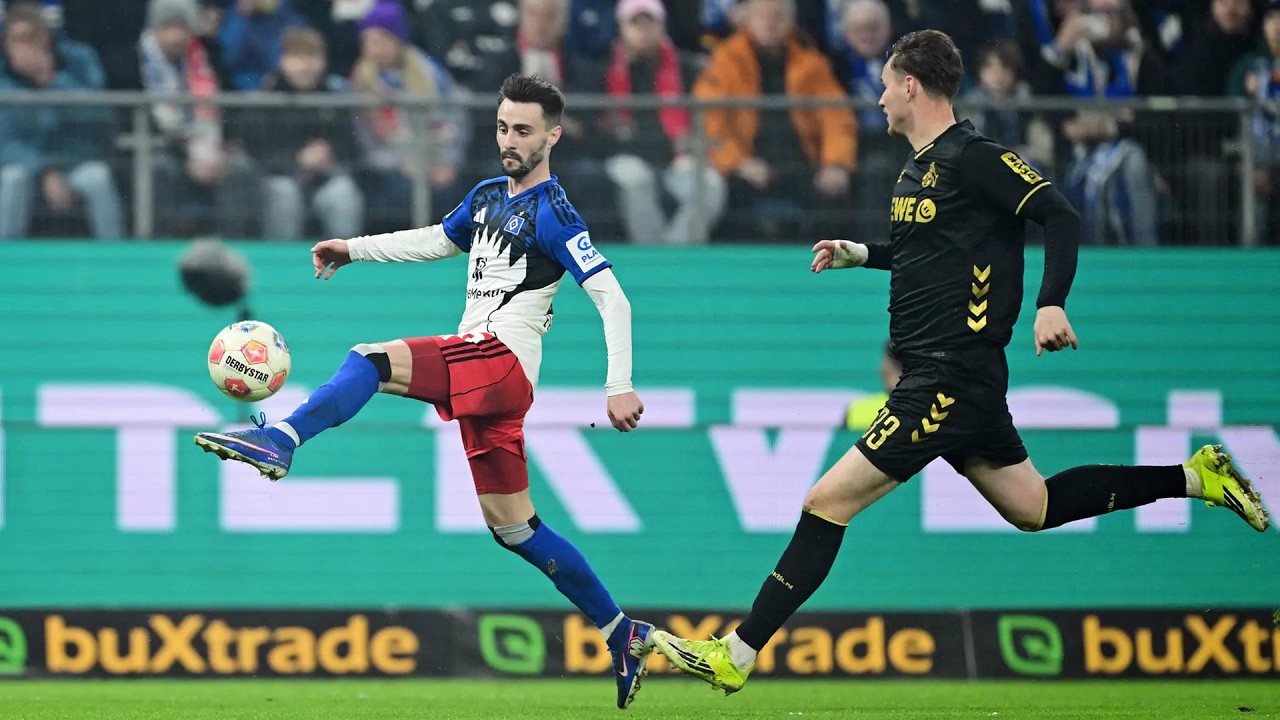 Hamburger SV - 1. FC Köln 1:1 (1:1). Der FC stolpert weiter Richtung Liga 2.