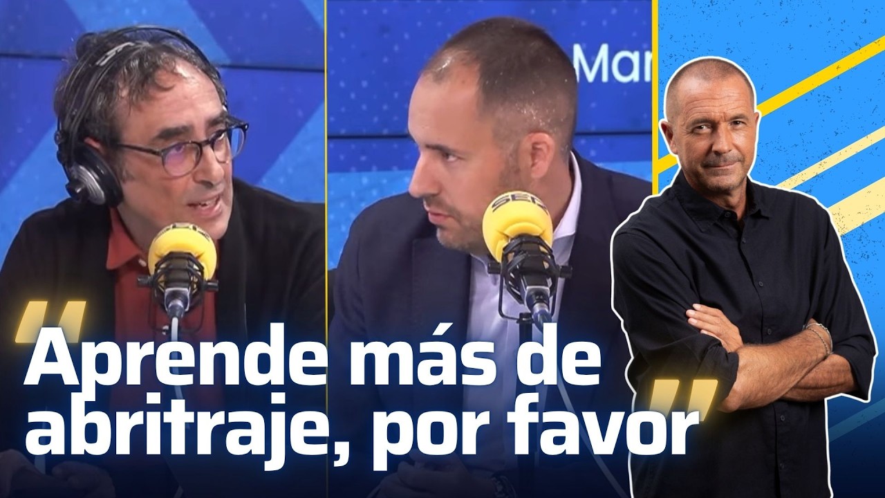 Fran SOTO, presidente del CTA, e ITURRALDE chocan por el NIVEL arbitral: 