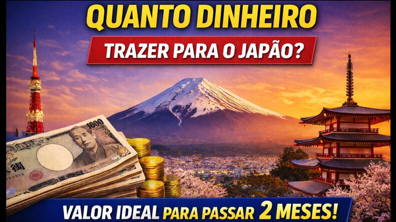 Quanto Dinheiro Trazer Para o Japão? Valor Real Para Passar 2 Meses (Atualizado 2026)