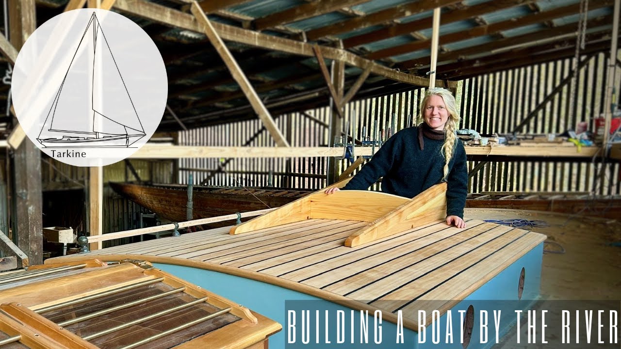 Wooden Companionway Hatch & Cutting Portholes. Building our 40ft sailing boat! (Ep 49)