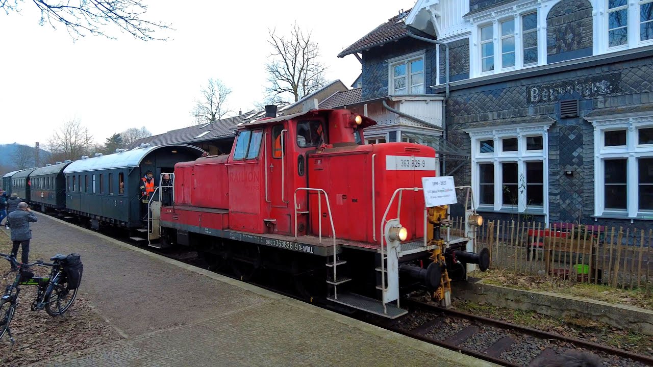 Wuppertalbahn geht mit Sonderfahrten an den Start in 4 K