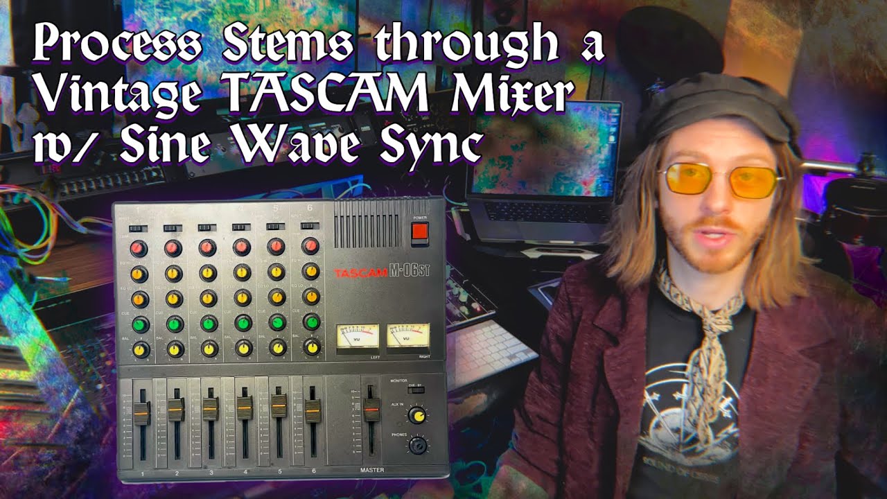 ✨ Summing Stems with an Analog TASCAM M-06ST • Lux Natura Audio ✨