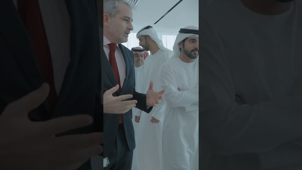 Sheikh Hamdan Fazza Dubai Crown Prince And UAE Deputy PM Visits Google Dubai Office 