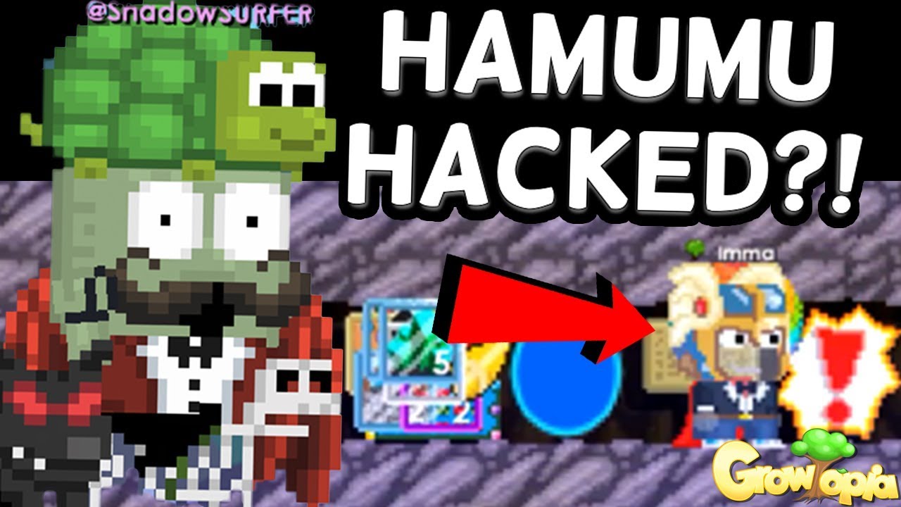 Hamumu HACKED?! + ARE YOU SAFE | Growtopia (@ShadowSurfer)