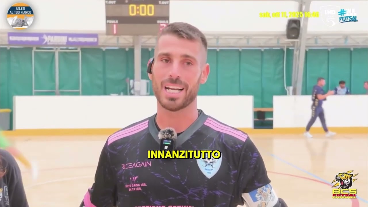 Intervista Post Partita | Futsal,serieb | Versilia c5 vs Bagnolo Calcioa5 | D&rsquo;Onofrio, Versilia 