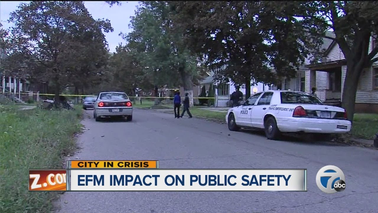 EFM impact on public safety in Detroit