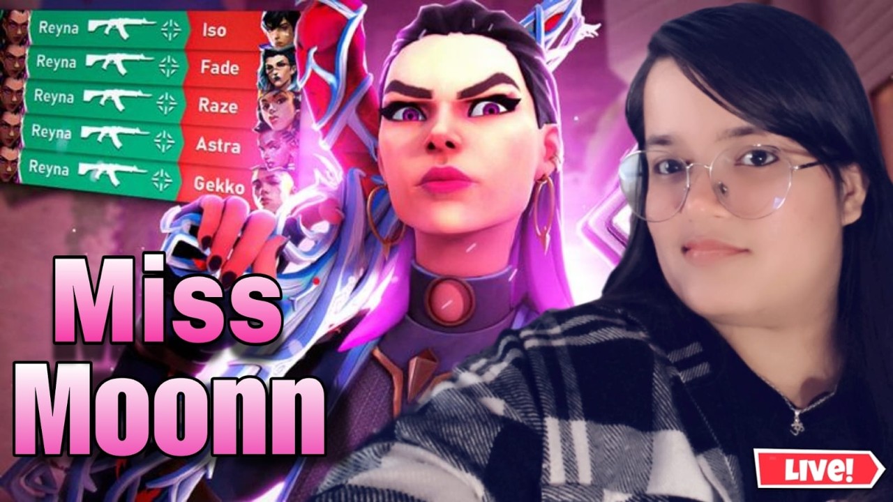 Moonn is back with new energyyy #valorant #funny #gaming #gamergirl