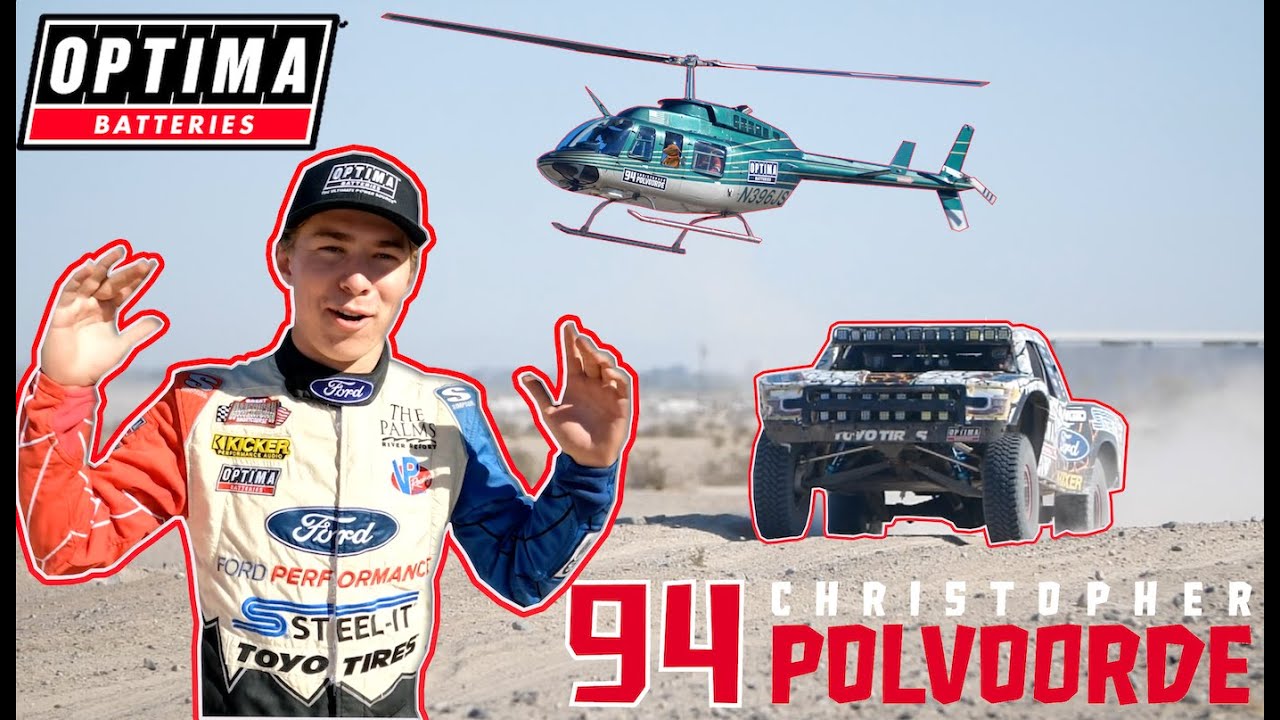 15+ Trophy Truck Rides in Plaster City with Optima Batteries