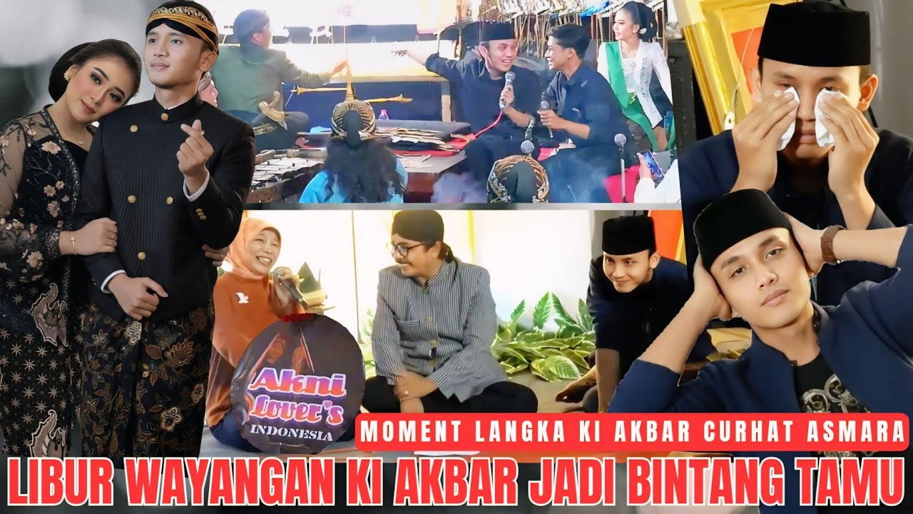 Libur Wayangan Ki Akbar Jadi Bintang Tamu. Wani Curhat Buka-Bukaan Perihal Masa Lalu & Asmara.  Lucu
