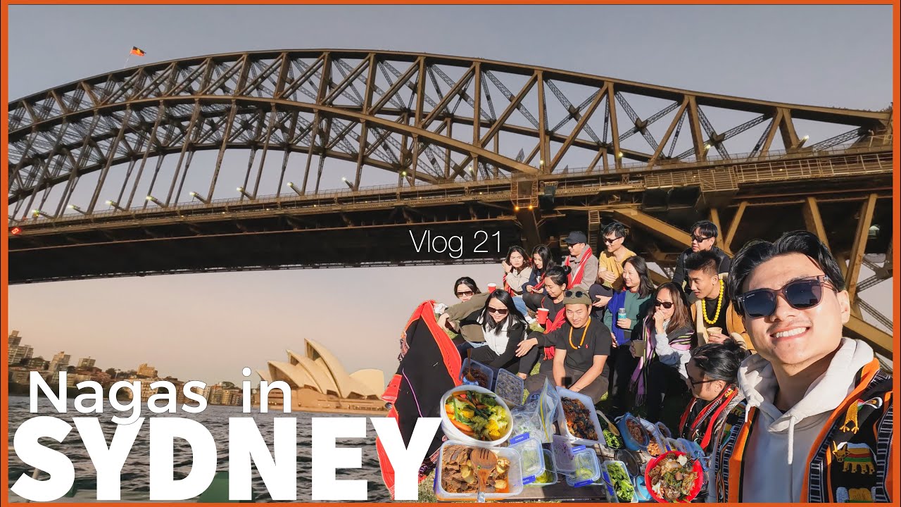 🇮🇳🇦🇺 Sydney Nagas | Naga Food & Hang | Vivid Festival | Vlog 21