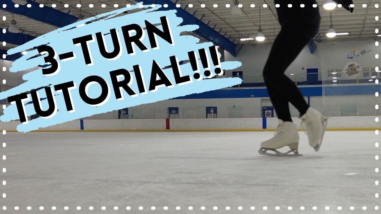 How To Do A 3-Turn - Tips For Beginners - Figure Skating Tutorial